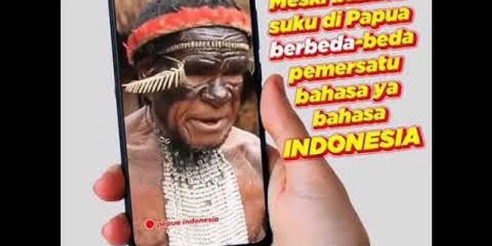 Apa bahasa pemersatu di Indonesia?