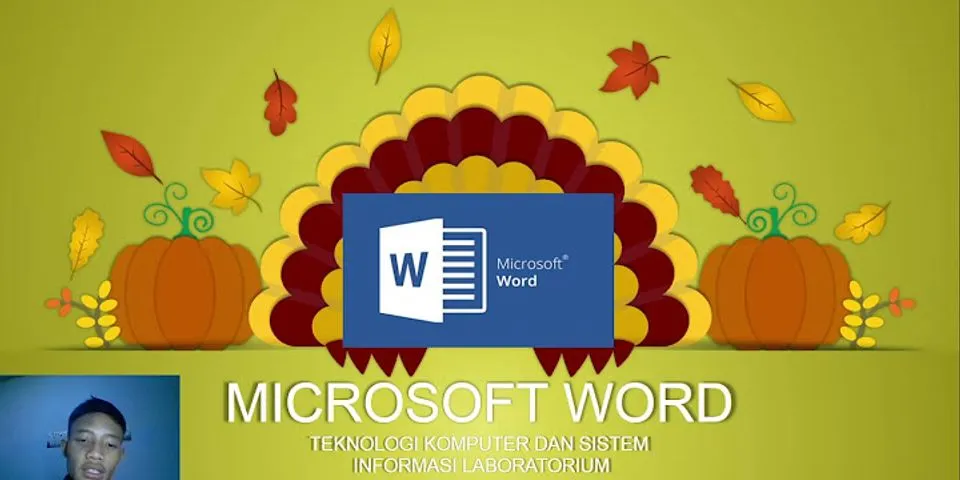 Apa fungsi utama dari Microsoft Word?
