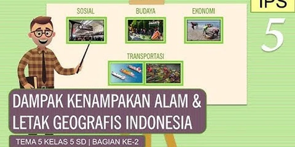 Apa pengaruh letak geografis bagi para petani di Indonesia?