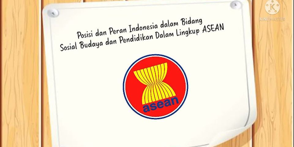 Apa peran Indonesia dalam bidang sosial budaya di ASEAN?