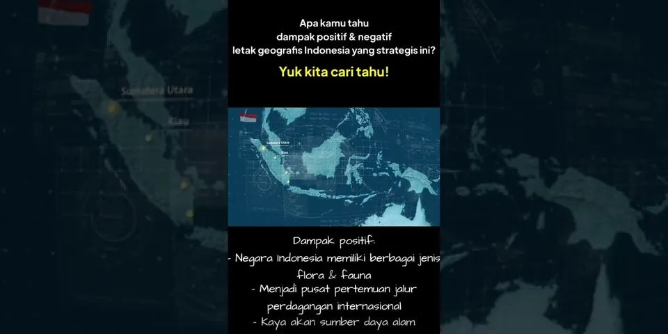 Apa yang kamu ketahui tentang letak maritim dan apa dampaknya bagi Indonesia?