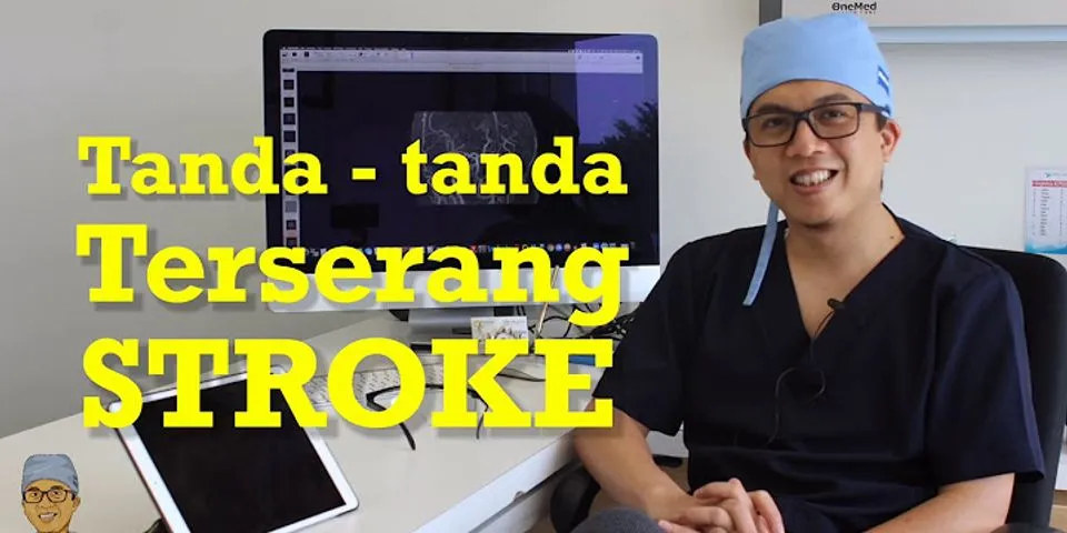 Apa yang menyebabkan orang terkena stroke?