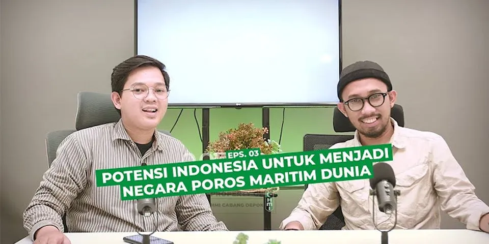 Apakah Indonesia bisa menjadi poros maritim dunia?
