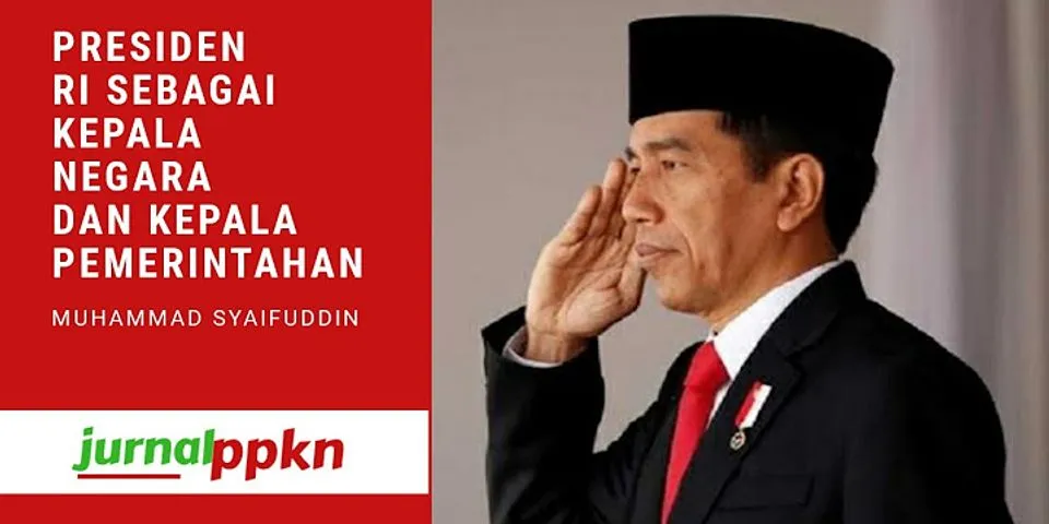 Bagaimana bentuk pemerintahan di Indonesia?