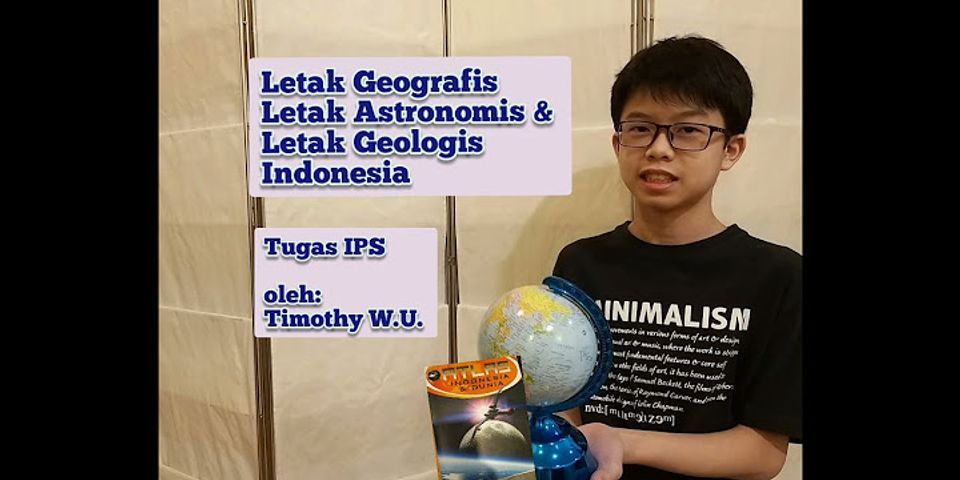 Berdasarkan letak geologinya kepulauan di Indonesia dapat dikategorikan menjadi 3 daerah yaitu
