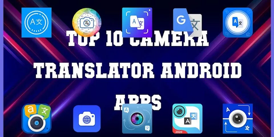 Best translation app for Android using camera