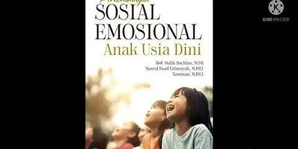 Buku PERKEMBANGAN sosial emosional anak usia dini Pdf