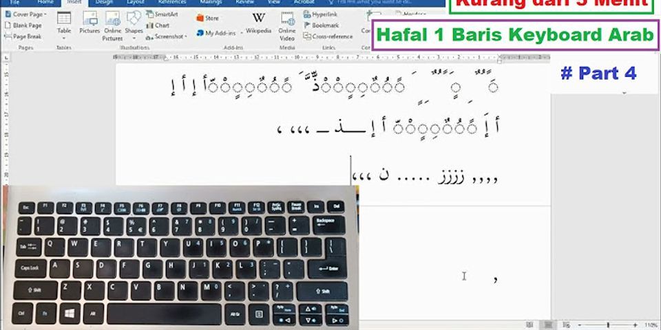 Cara merubah posisi huruf keyboard Laptop