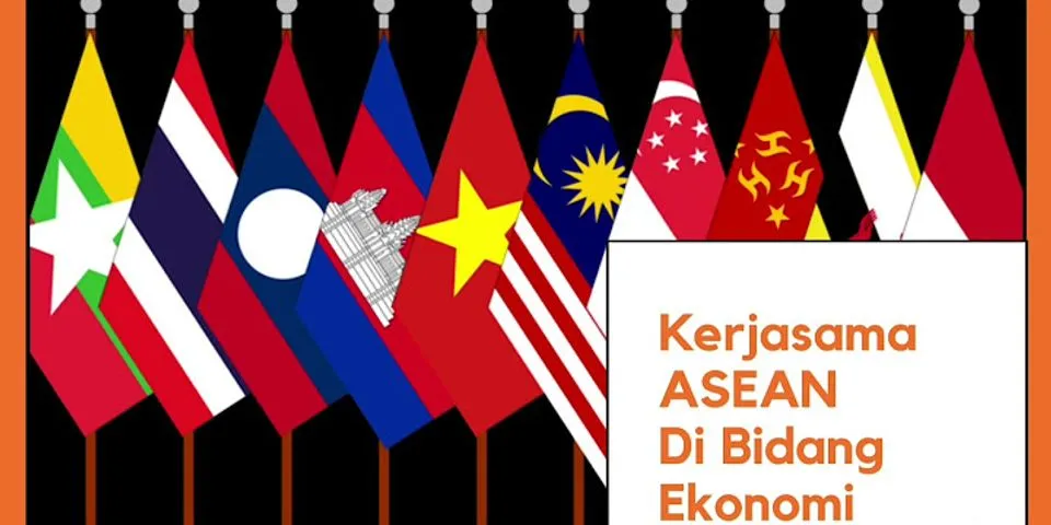 Di bidang apa saja kerja sama ASEAN?