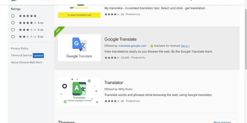 Download Google Translate offline for Windows 10