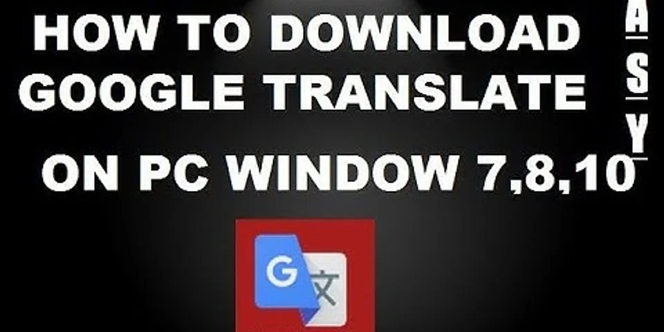 Download the latest version of Google Translate