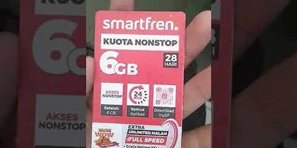 Harga Voucher Smartfren 6GB Nonstop