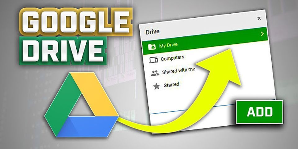 How can I see my Google Drive stats?