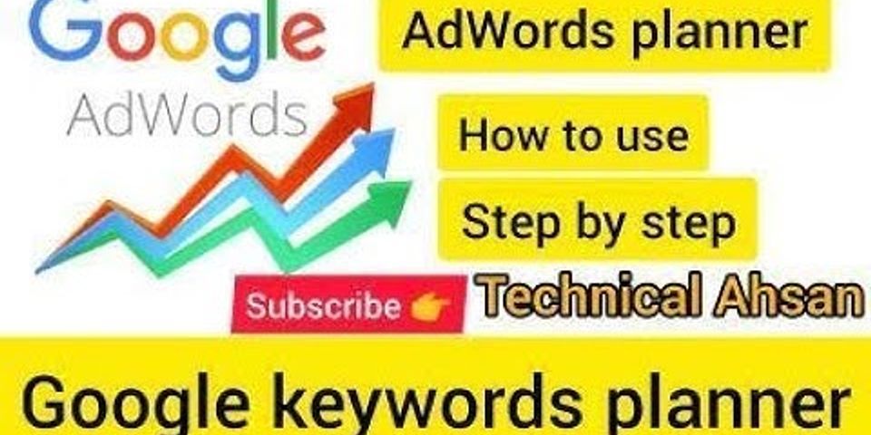 How do I find Google keyword planner?
