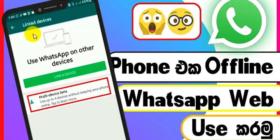 How do I use WhatsApp Web?