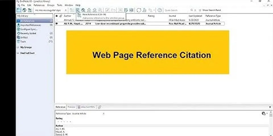 How to Cite data from a website