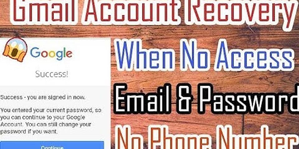 How to recover Gmail password without phone number and recovery email 2021