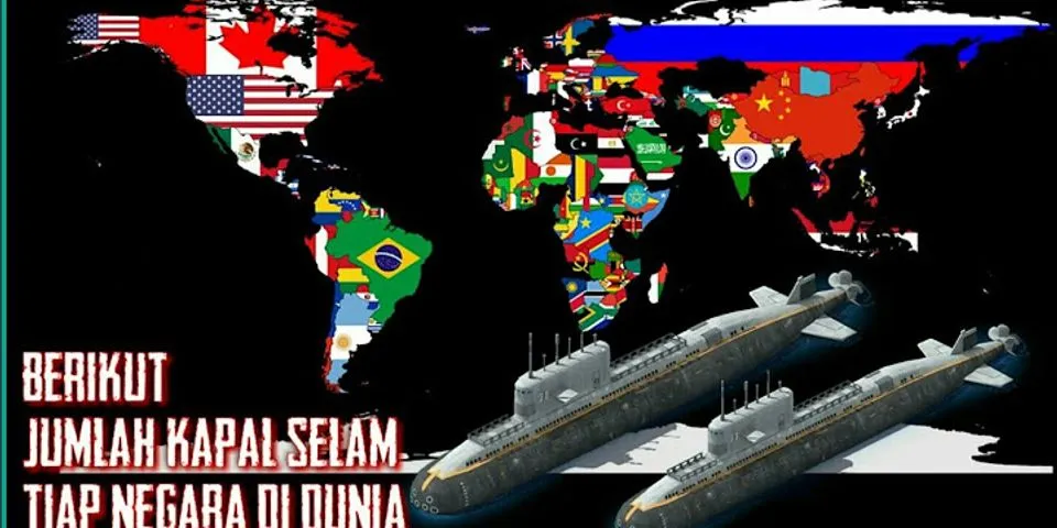 Jumlah kapal selam Rusia