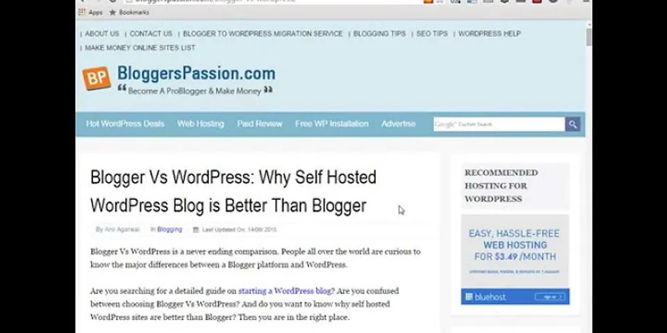 Should I use Blogger?